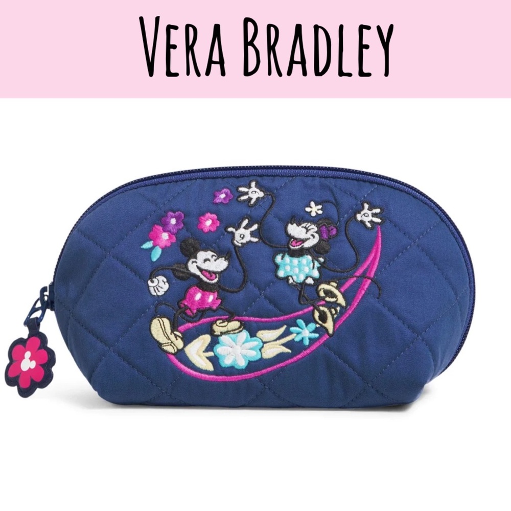 Vera Bradley Disney Clamshell Cosmetic Bag